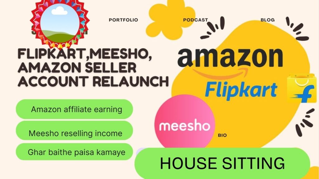 amozon meesho flipkard